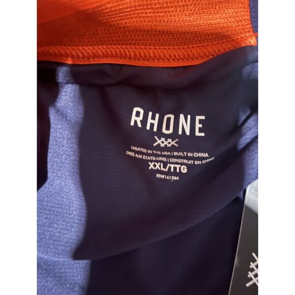 RHONE Swift Running Shorts Lined Red Stretch Anti-Odor 4" Inseam Men's Size XXL - Picture 10 of 10